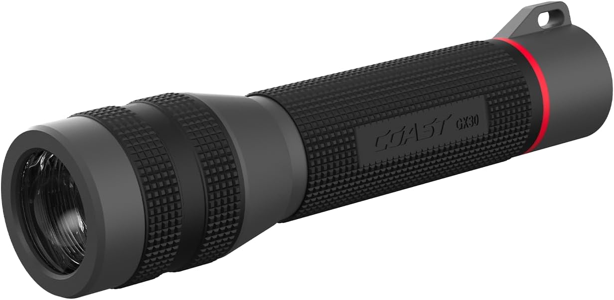Taschenlampe 2300 Lumen IP67 COAST GX30 Dual Power