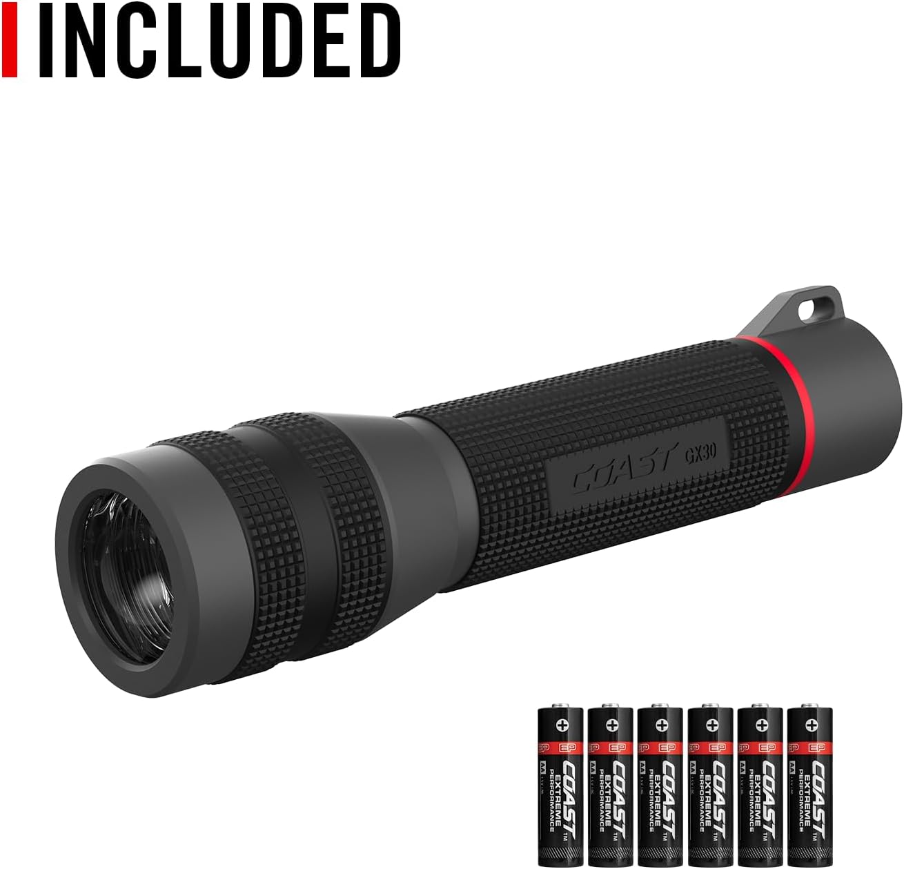 Taschenlampe 2300 Lumen IP67 COAST GX30 Dual Power