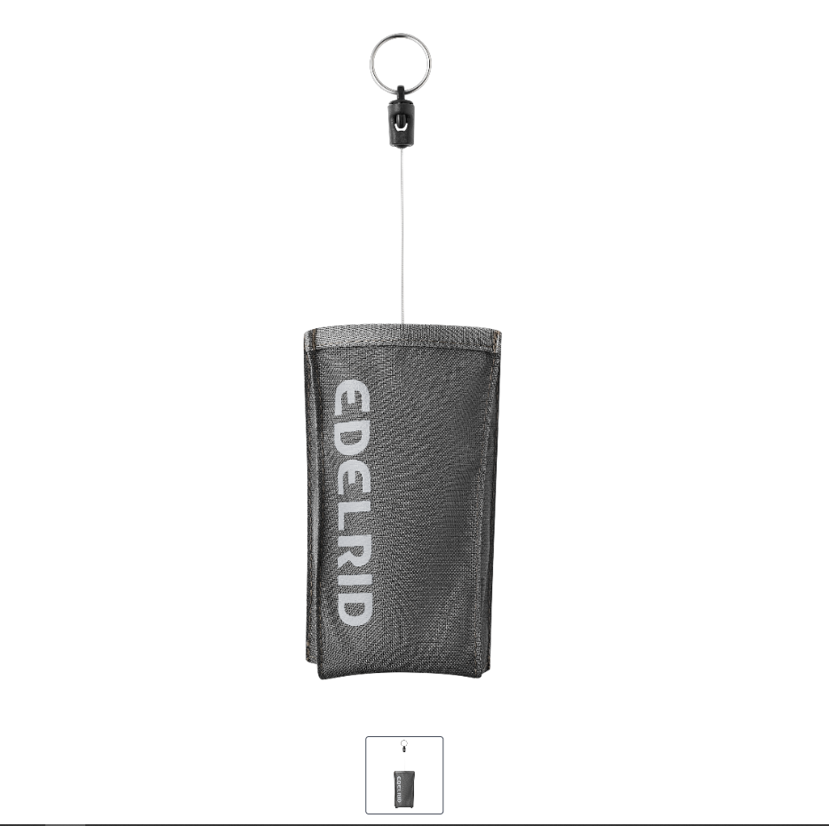 EDELRID Scherentasche mit Sicherungsleine zur sicheren Aufbewahrung und schnellen Entnahme von Rettungsscheren. Ideal für Rettungsdienst, Feuerwehr, Wasserrettung, Höhenrettung und technische Hilfeleistung.