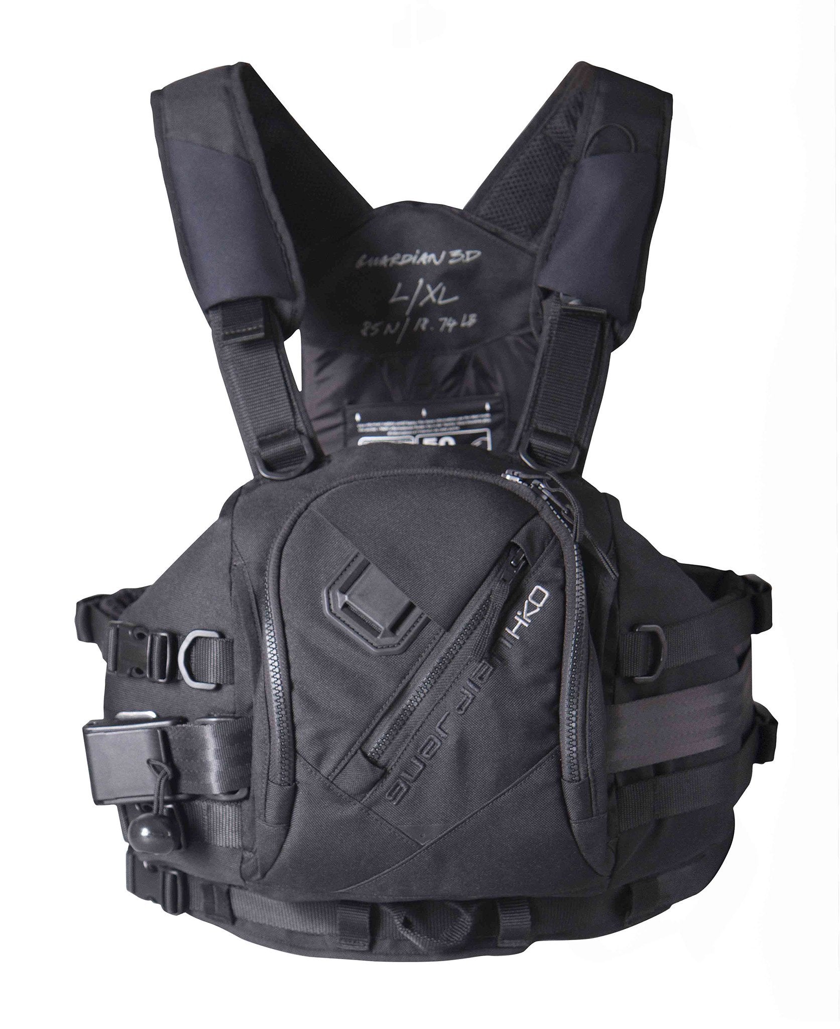 Rettungs PFD Guardian 3D für Wildwasser nach ISO 12402-5 & ISO 12402-6