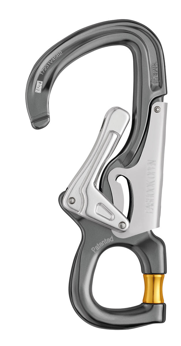 EASHOOK OPEN Karabiner mit 2-Wege-Verriegelung
