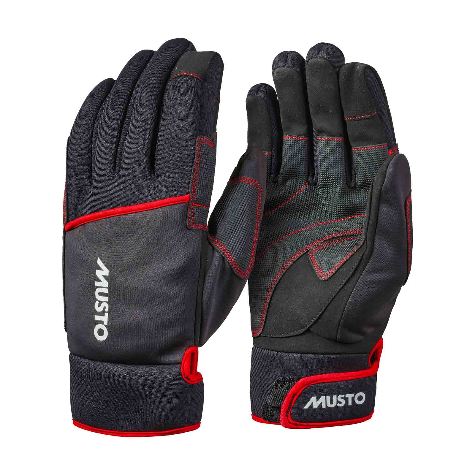 Musto Neoprenhandschuhe mit verstellbarem Klettverschluss, griffiger Innenhand und wärmeisolierendem Material für Wasserrettung, Segelsport, Bootseinsätze, Paddelsport und Arbeiten bei kalten Wetterbedingungen.